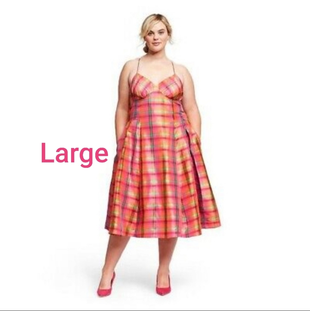 Issac Mizrahi Dress Fit & Flare Dress (Last 1 No Other Sizes)